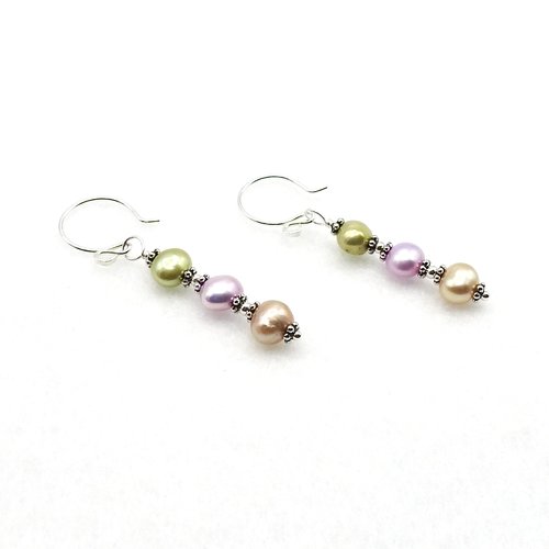silver pierced dangles