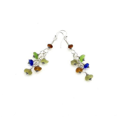 sea glass earrings