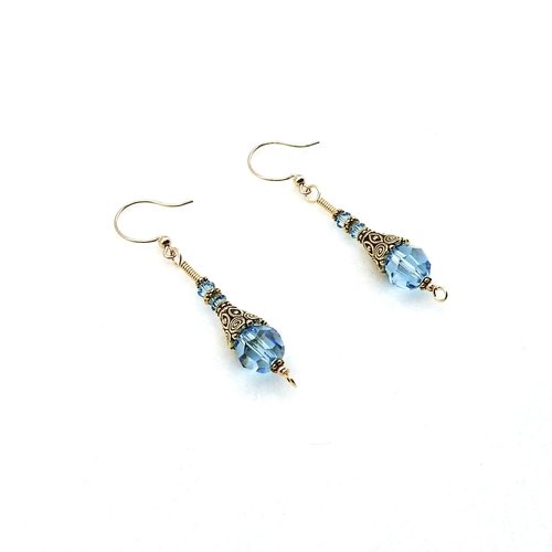 wire wrapped together by hand with gold filled wire