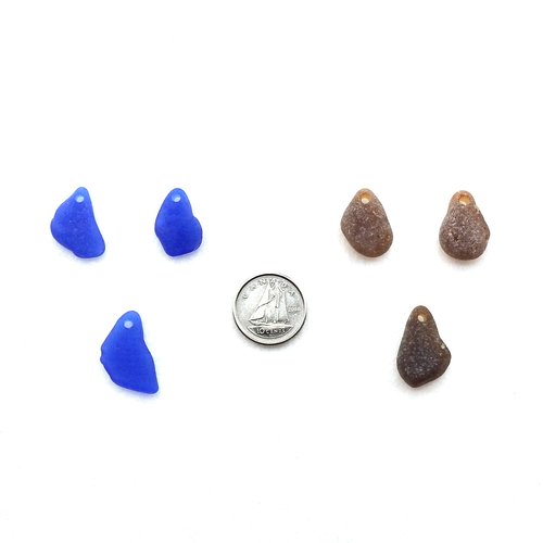 beach glass pendants