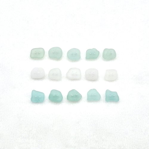 sea glass buttons