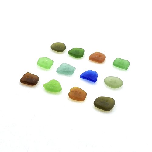 green brown cobalt blue