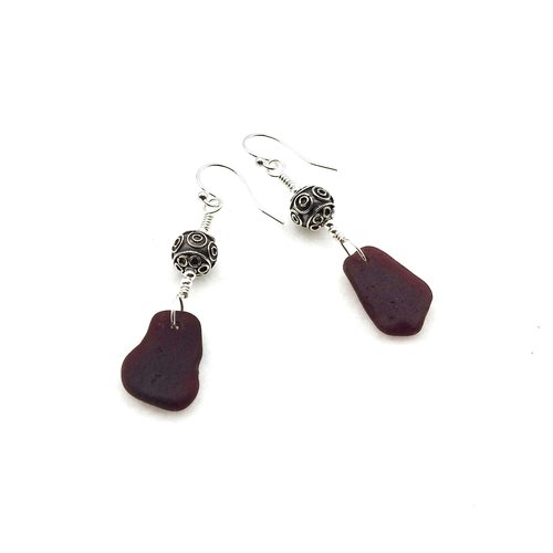 pierced silver dangles