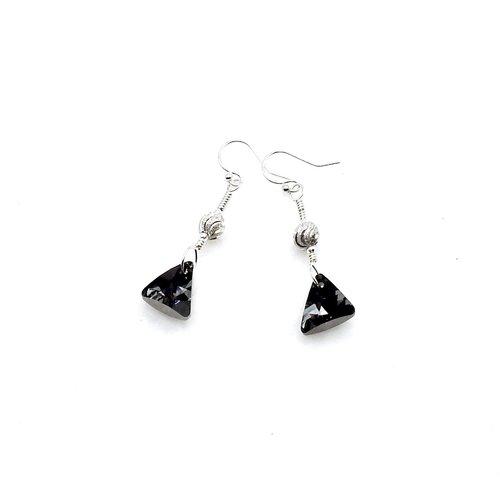 pierced silver dangles 