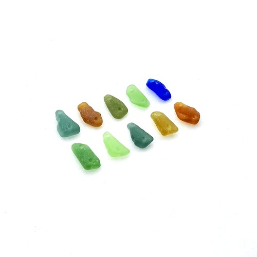 double hole beads