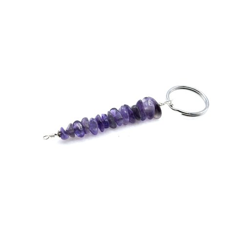 pretty purple key chain for her