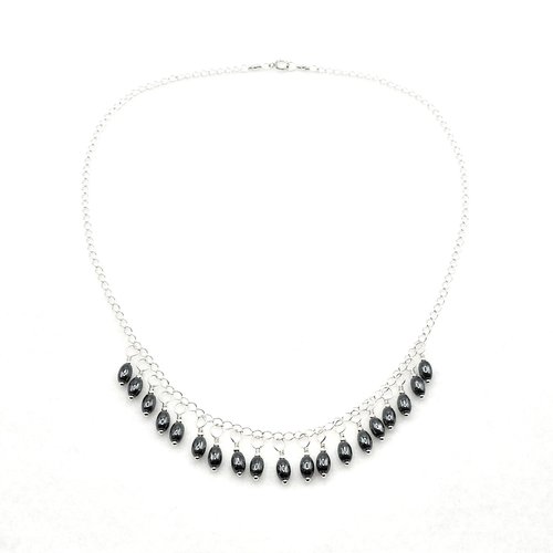 oval fringe bead design
