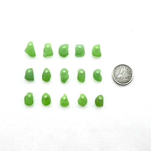 real beach glass for DIY crafts