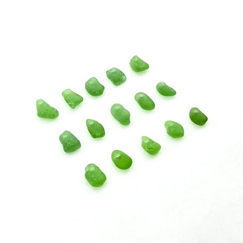 tiny mermaid tear drop beads