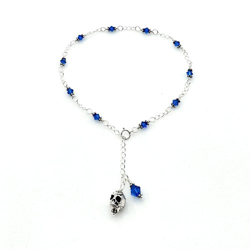 blue crystal jewelry