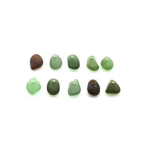 sea glass charms