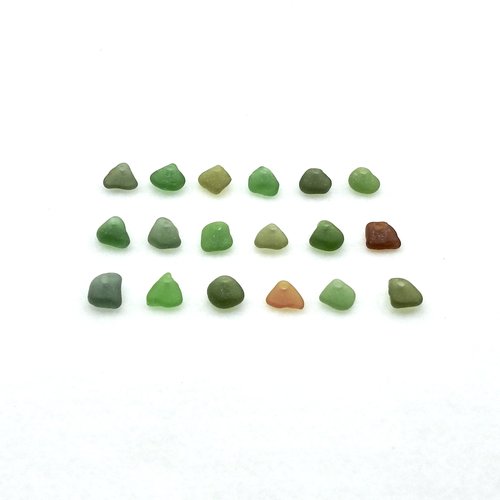 Unique Beads for Sale Jewelry Making Top Drilled Sea Glass Beach Charms Craft Supplies 