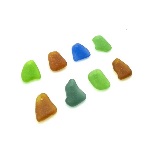beach glass craft supply