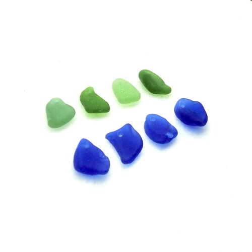 beach glass beads