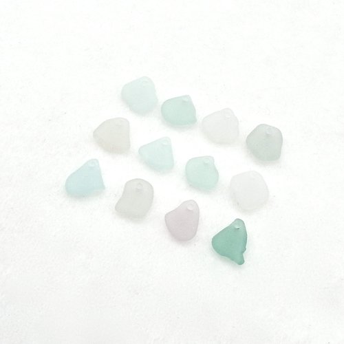 genuine beach glass pendants