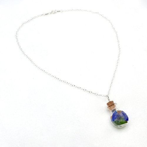 vial pendant jewelry 