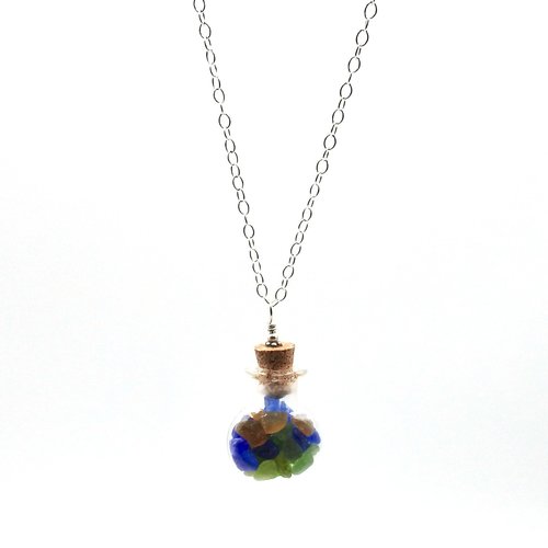 sea glass trinket 