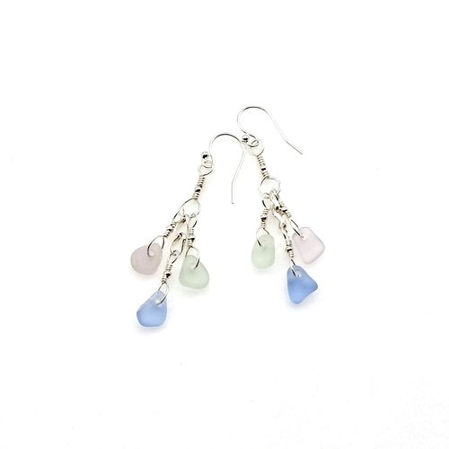 sea glass dangle 