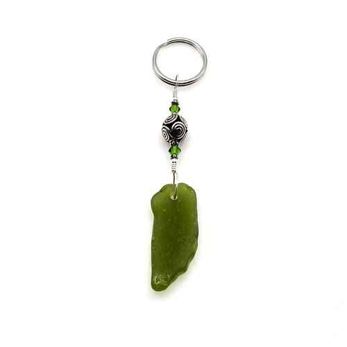 green beach pendant