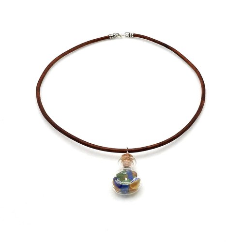 vial pendant novelty jewelry