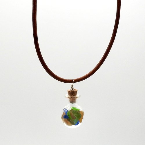 filled with real sea glass