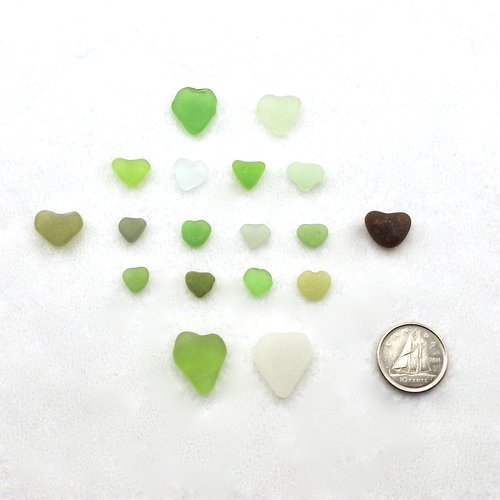 real beach glass for crafts