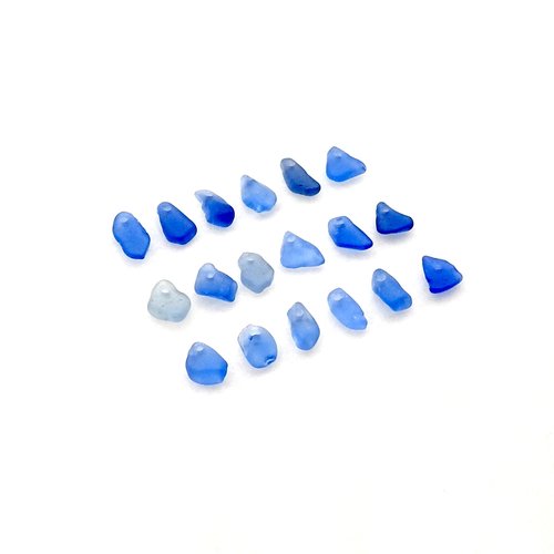 top drilled seaglass beads
