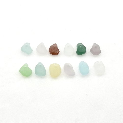drilled top hole drop beads