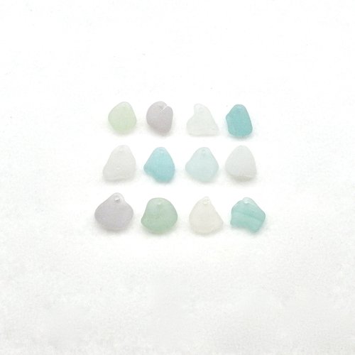 beach glass beads