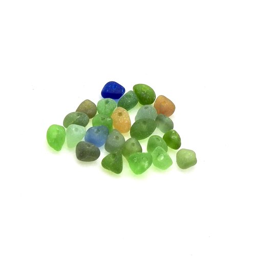 drilled beach glass Canada