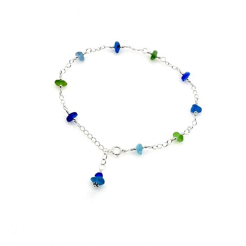 beaded ankle bracelet for her