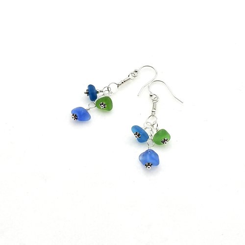 sea glass earrings for women