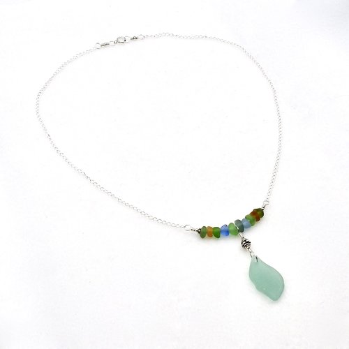 sea glass necklace