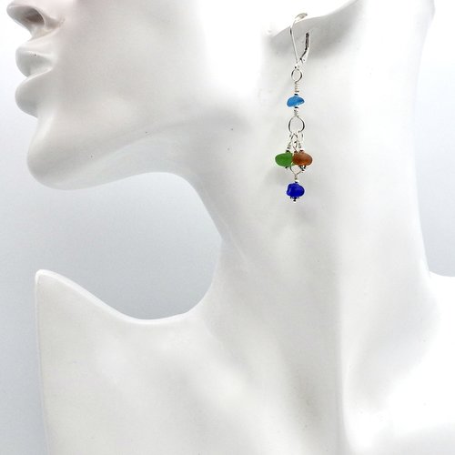 multi color dangles for women