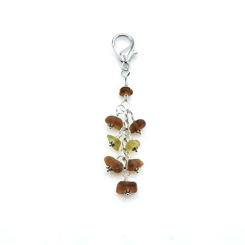 cluster style clip on dangle