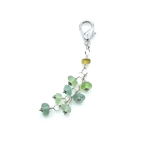 clip on charm dangle in a cluster style