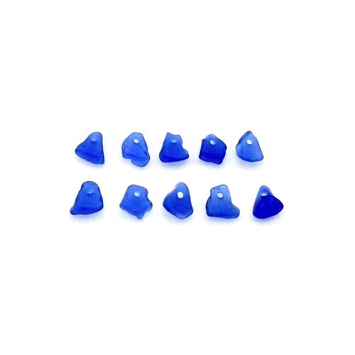 drilled beach glass beads
