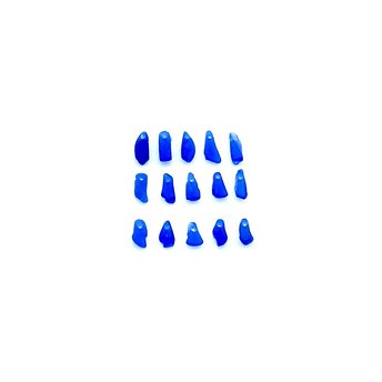 tiny sea glass charms
