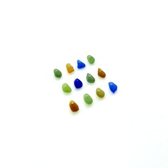 seaglass beads for jewelry making