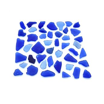 mosaic sea glass pieces