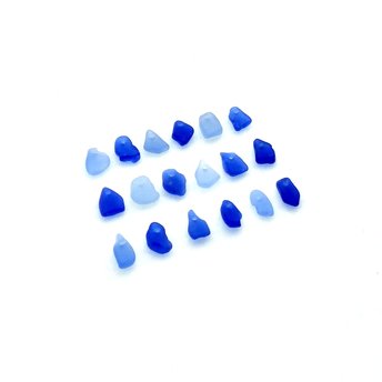 drilled sea glass beads