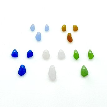 miniature earring and necklace charms