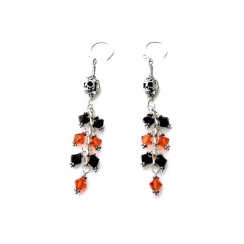 orange and black Swarovski Elements