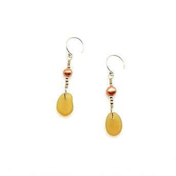 sea glass earrings