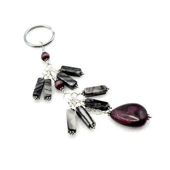 gemstone keychain