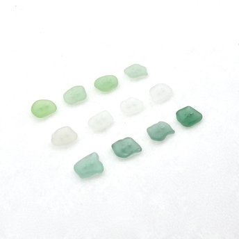 sea glass buttons