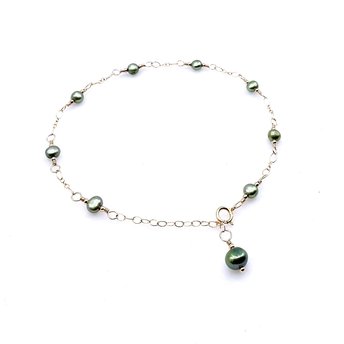 pearl anklet for women