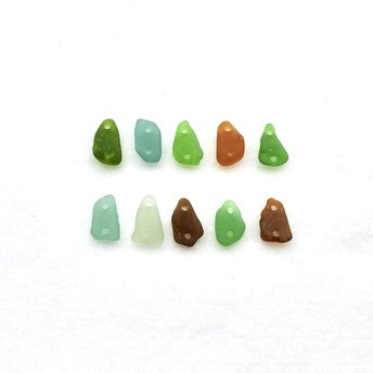 two hole connector beads