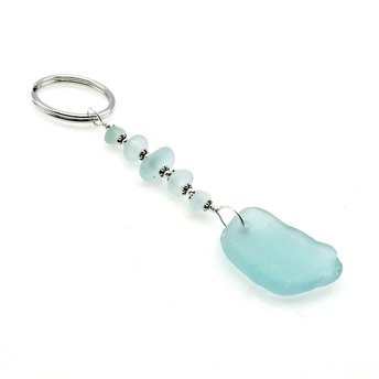 Sea glass keyring outlet
