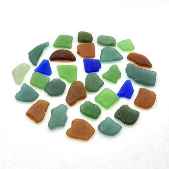 Sea Glass Craft Pieces Rough Quality Natural Beach Glass Mosaic Art Supply Canada